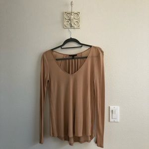 Victoria Secret Tan Blouse
